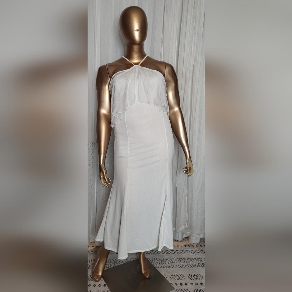 Chic White Maxi Dress